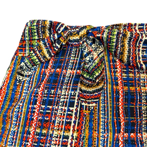 CAbi Multicolor Patterned Women’s Skort Sarong size 14 - Picture 4 of 9